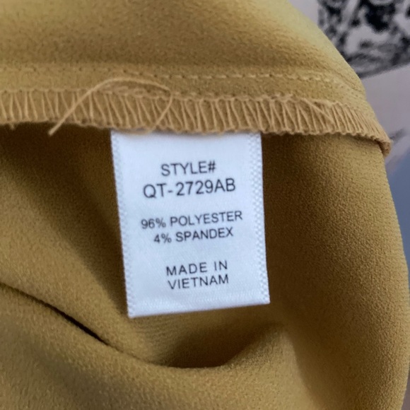 Mustard button up dress/duster - Picture 7 of 7